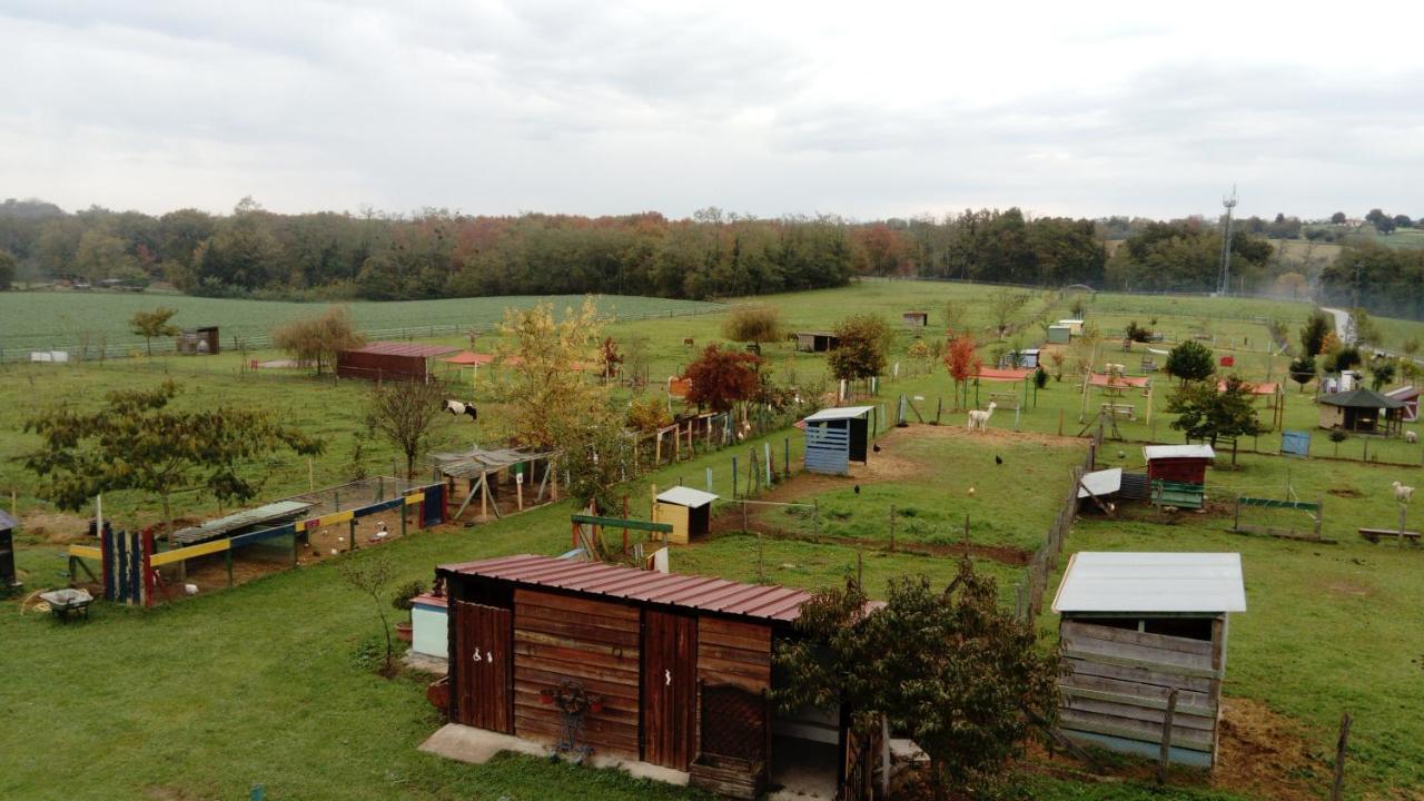 La Petite Ferme De Pouillon - Parc Animalier - Aire De Loisirs Bed & Breakfast Exterior photo